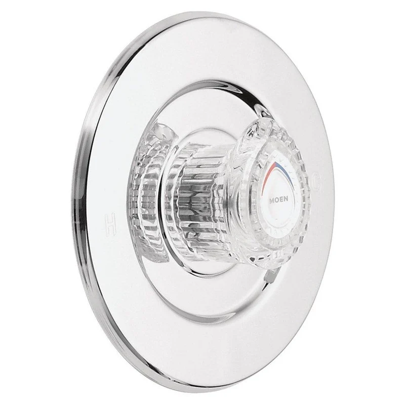 Moen Chateau Single Handle Shower Faucet in Polished Chrome (Trim Only) | Ferguson