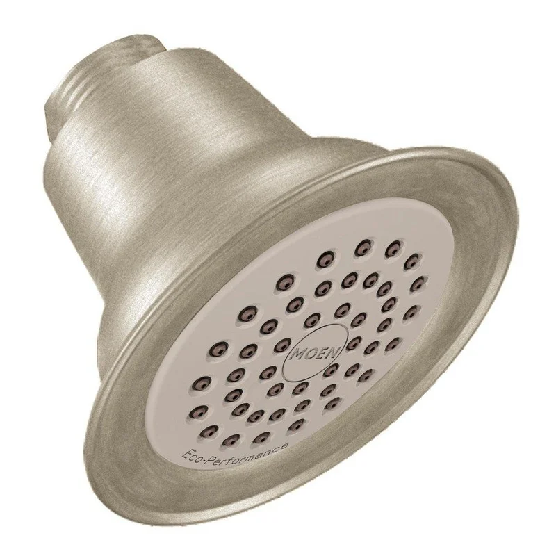 Moen Easy Clean XLT Single Function Showerhead in Brushed Nickel | Ferguson