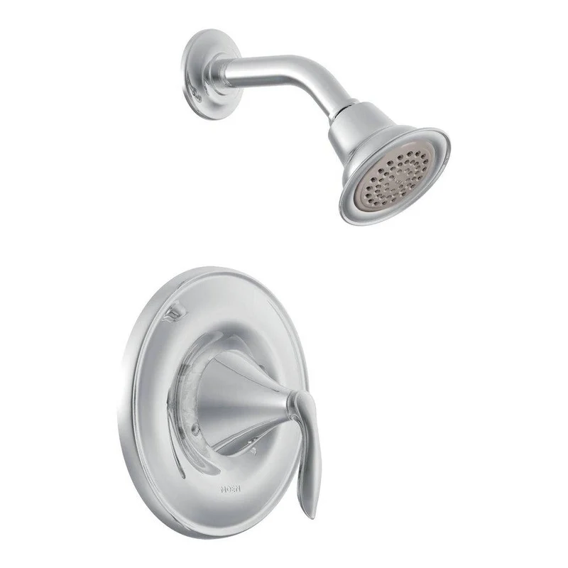 Moen Eva One Handle Single Function Shower Faucet in Chrome (Trim Only) | Ferguson