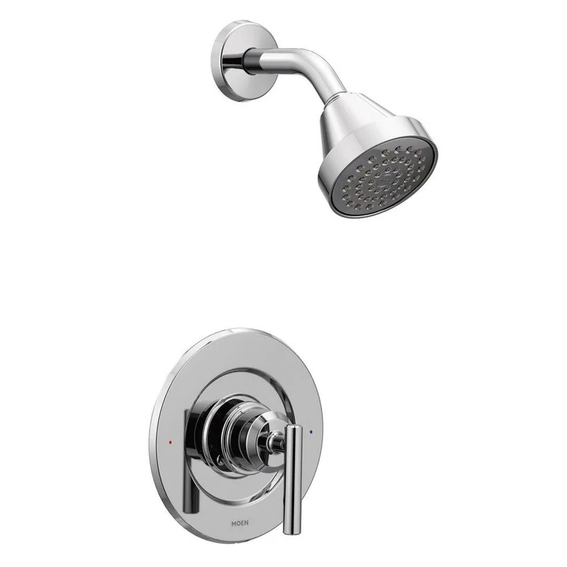 Moen Gibson One Handle Single Function Shower Faucet in Polished Chrome (Trim Only) | Ferguson