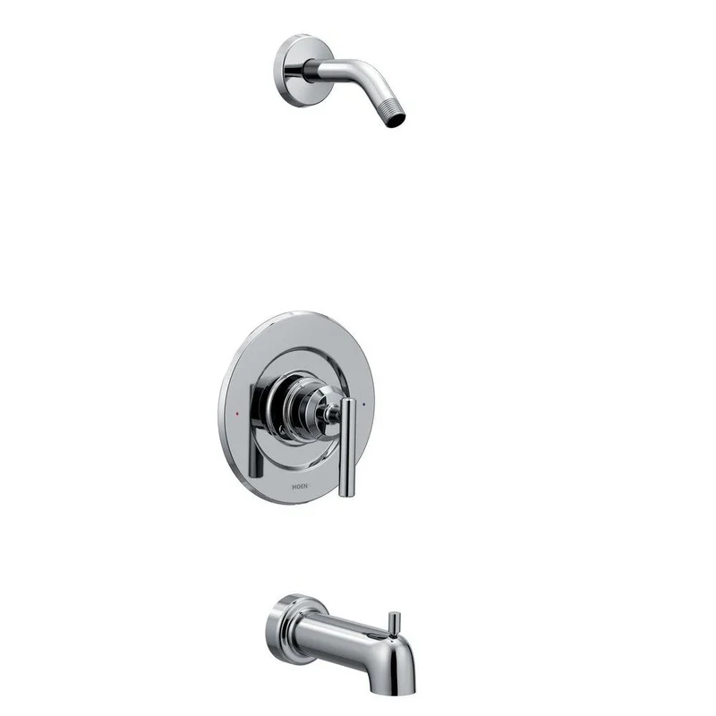 Moen Gibson Single Handle Bathtub & Shower Faucet in Chrome (Trim Only) | Ferguson