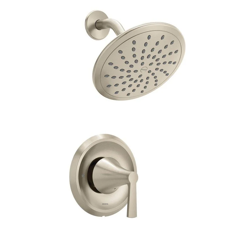 Moen Jase One Handle Single Function Shower Faucet in Brushed Nickel (Trim Only) | Ferguson