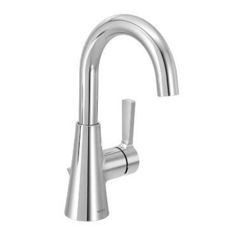 Moen Jase Single Handle Monoblock Bathroom Sink Faucet in Chrome | Ferguson