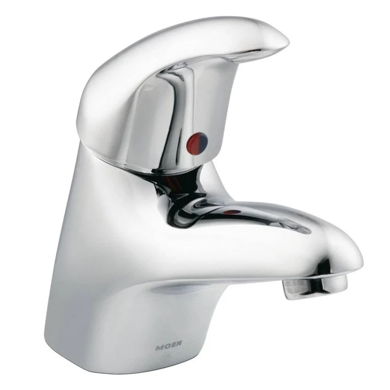 Moen M-DURA Single Handle Monoblock Bathroom Sink Faucet in Chrome | Ferguson