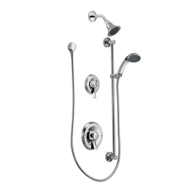 Moen One Handle Single Function Shower Faucet in Chrome | Ferguson