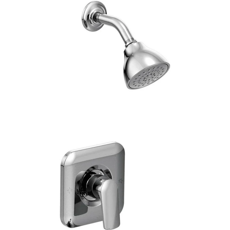 Moen Rizon One Handle Single Function Shower Faucet in Polished Chrome (Trim Only) | Ferguson
