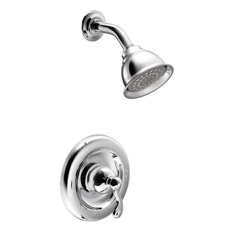 Moen Traditional One Handle Single Function Shower Faucet in Polished Chrome (Trim Only) | Ferguson