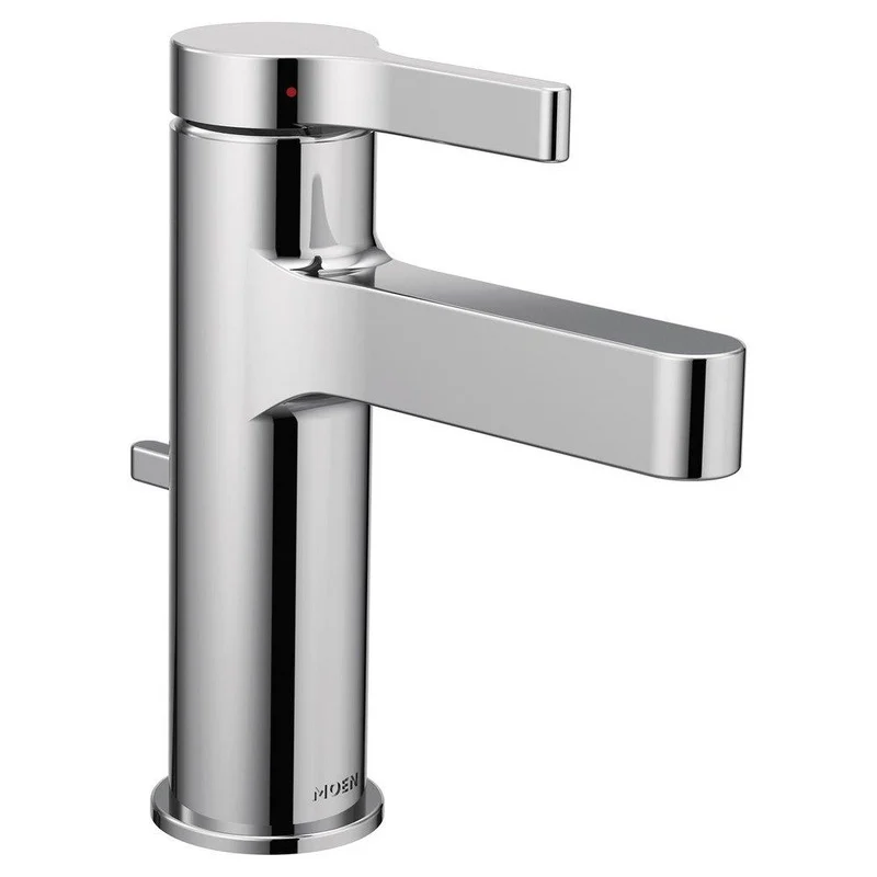 Moen Vichy Single Handle Monoblock Bathroom Sink Faucet in Chrome | Ferguson