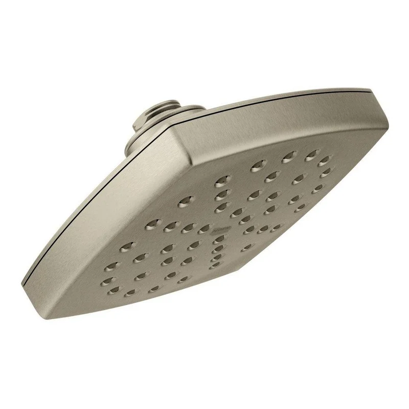 Moen Voss Single Function Showerhead in Brushed Nickel | Ferguson