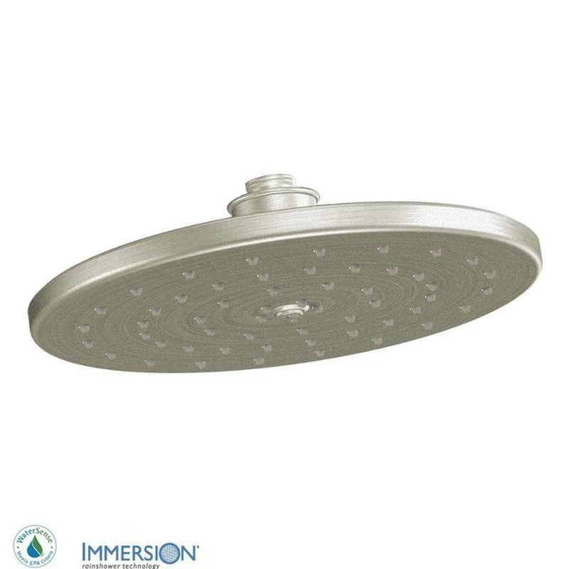 Moen Waterhill Single Function Showerhead in Brushed Nickel | Ferguson