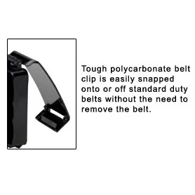 Monadnock Front Draw Clip-on Swivel Holder for Positive Lock SX Batons