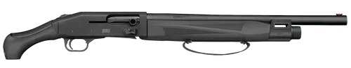 Mossberg 990 AfterShock 12 Ga, 3" Cham, 18.5" Barrel, Strapped M-Lok, Matte Blued, Black Grip, 5rd