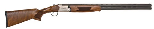 Mossberg Gold Reserve 16 Ga Break Open 3" 2rd 30" Matte Blued Vent Rib Barrel, Polished Silver Gold Inlay Receiver, Fixed Satin Black Walnut Stock, 5 Standard Chokes