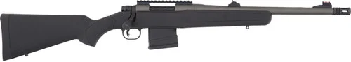 Mossberg MVP 300 Blackout 10rd,16.25" Tungsten Gray Cerakote Threaded Barrel Tungsten Gray Cerakote Steel Receiver, Black Stock