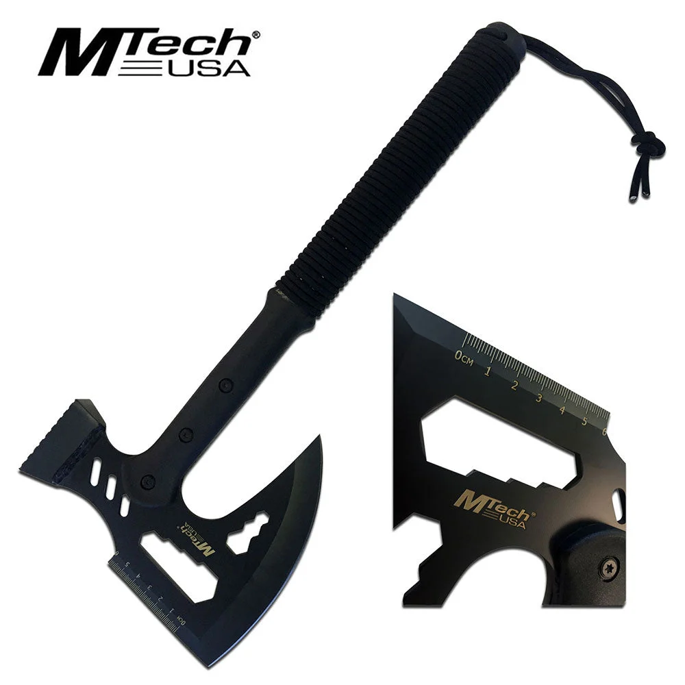 MTech USA Heavy Duty Single Handed Axe W/ Ruler