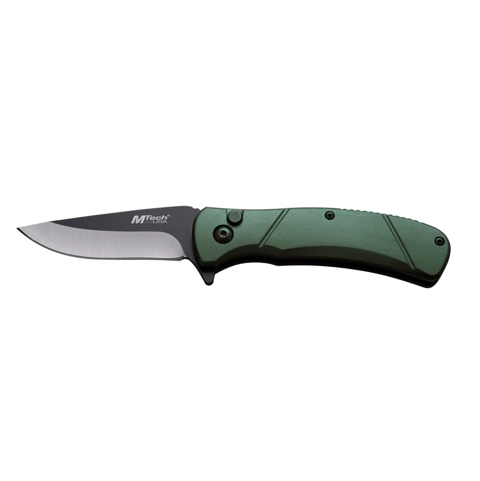 MTECH USA MT-1149GN Series Manual Folding Knife – 10 cm (4″)