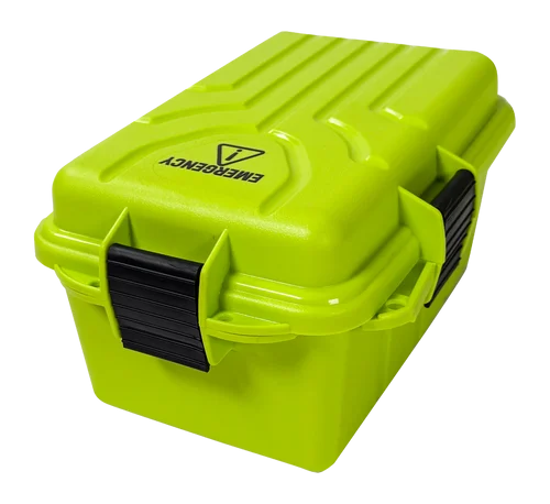 MTM Emergency BOX 2 9.8X6.8X4.8 Yellow Green