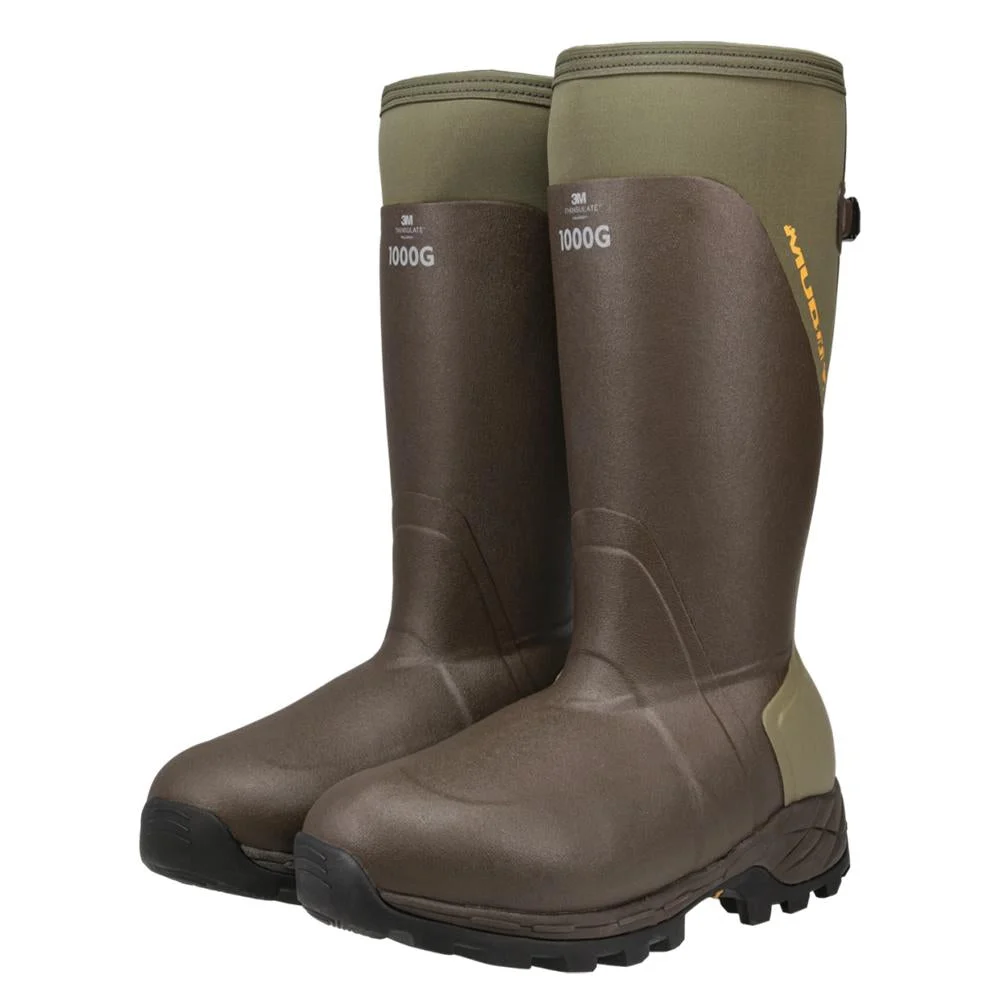 Muddy DV8 17" 1000G Insulated Hunting Boots Clay Size 12D