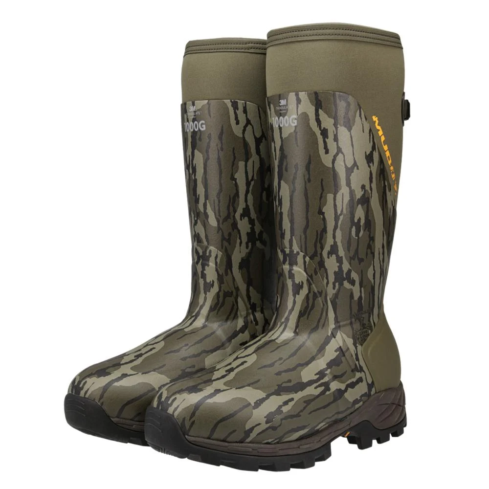 Muddy DV8 17-Inch 1000G Insulated Boots Mossy Oak Bottomland Size 13D
