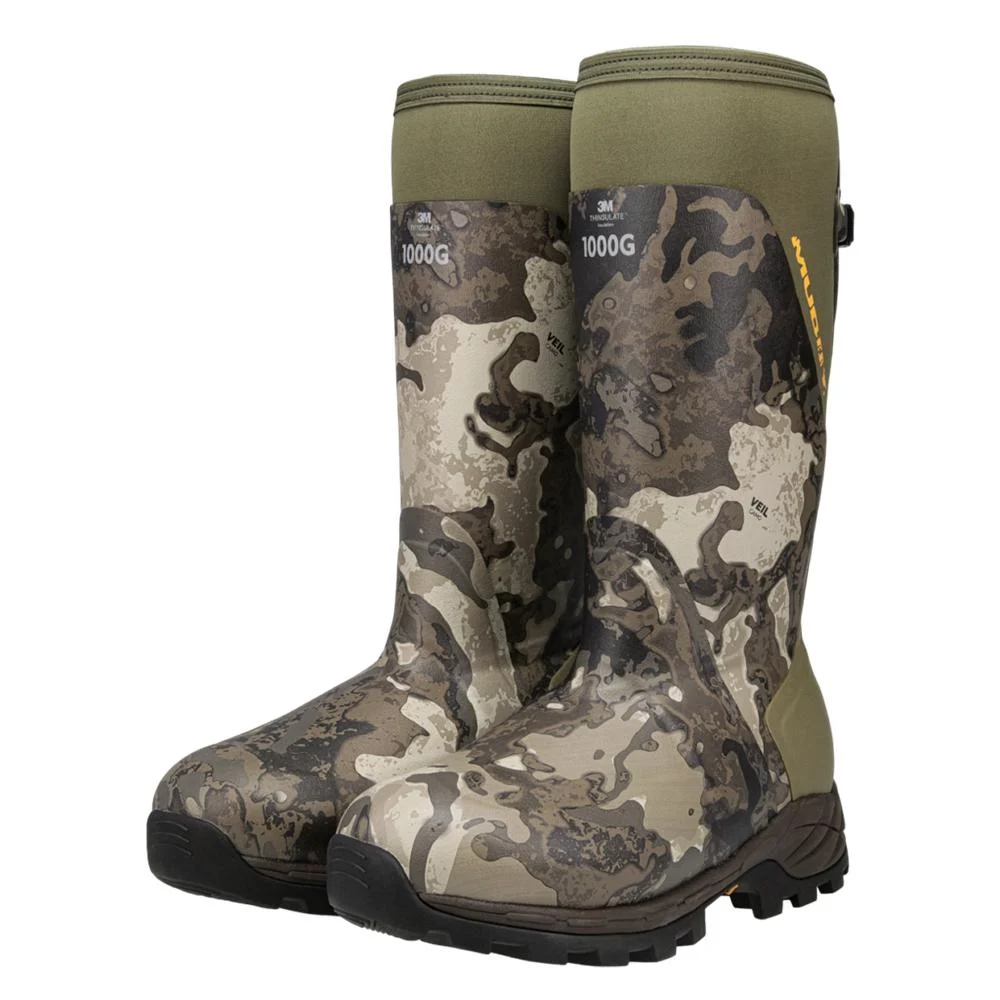 Muddy DV8 17" Insulated Hunting Boots 1000G Veil Canyon Grey Size 10D