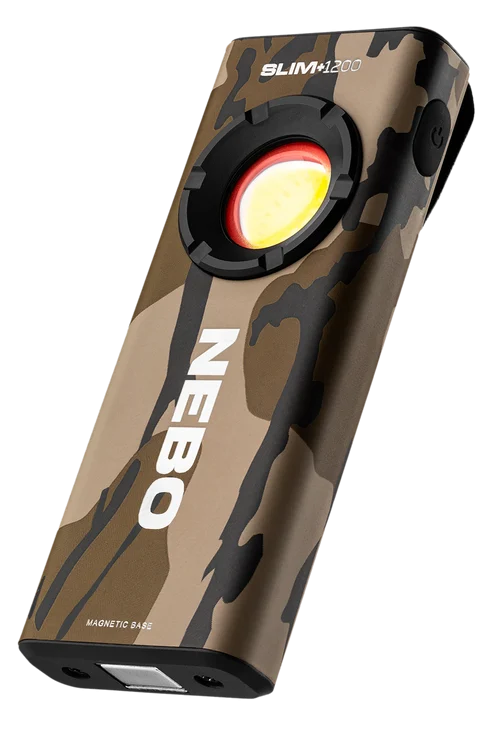 NEBO Pocket Light Mossy Oak Bottomland Aluminum 1200 Lumens