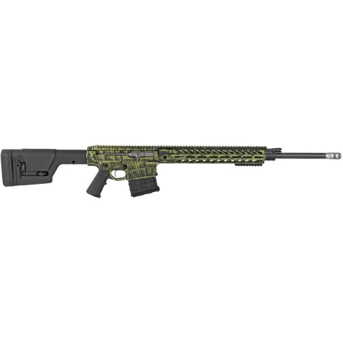 Nemo Omen Watchman 300 Win Mag, 24" Barrel, Green Tiger Stripe Camo, 14rd