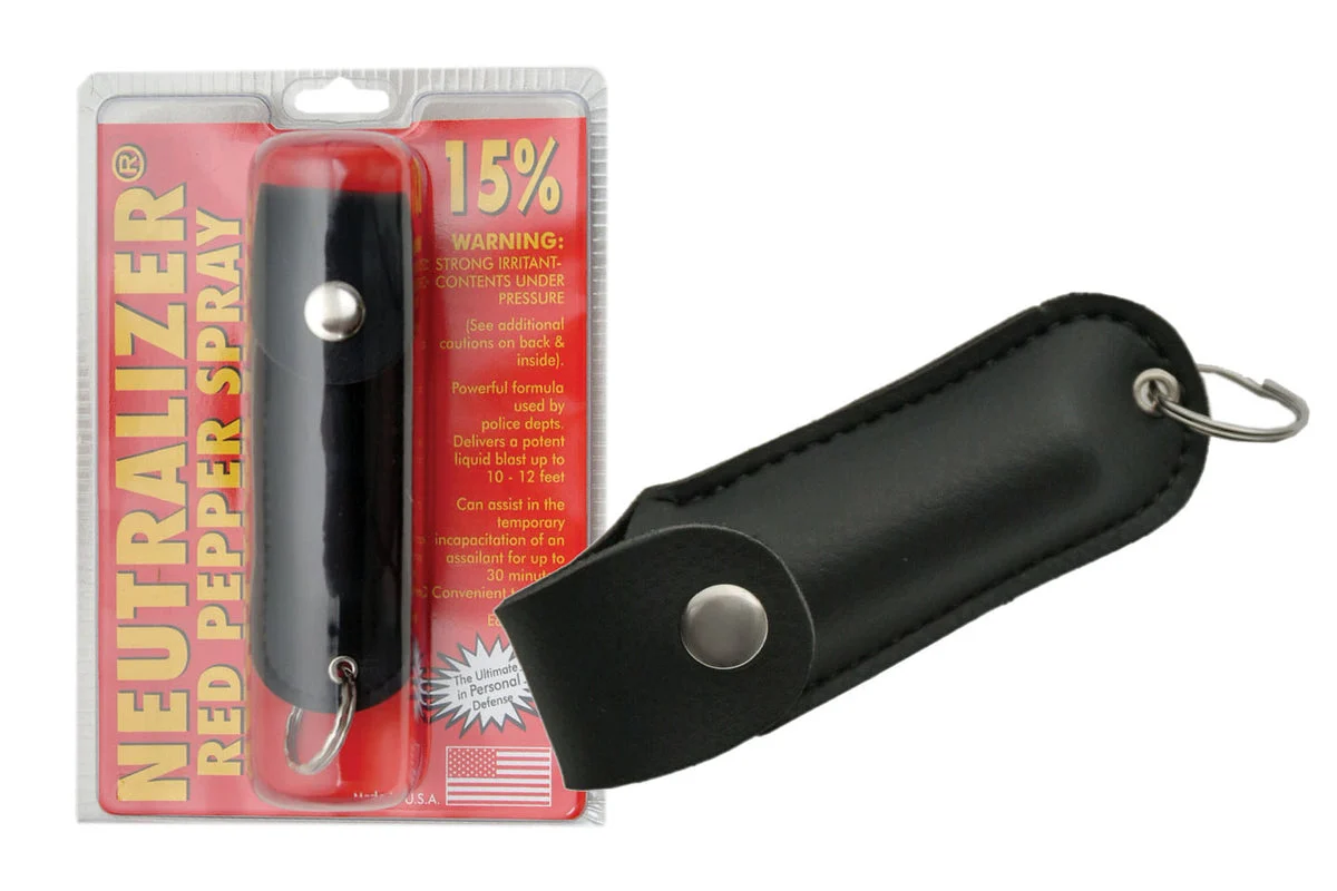Neutralizer 15% Black Pepper Spray w/ Holster