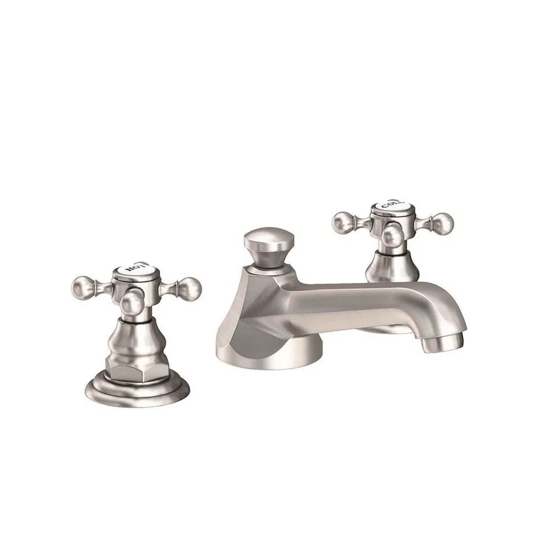 Newport Brass Astor Two Handle Widespread Bathroom Sink Faucet in Satin Nickel – PVD | Ferguson