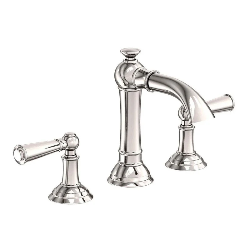 Newport Brass Aylesbury Two Handle Widespread Bathroom Sink Faucet in Polished Nickel – Natural | Ferguson