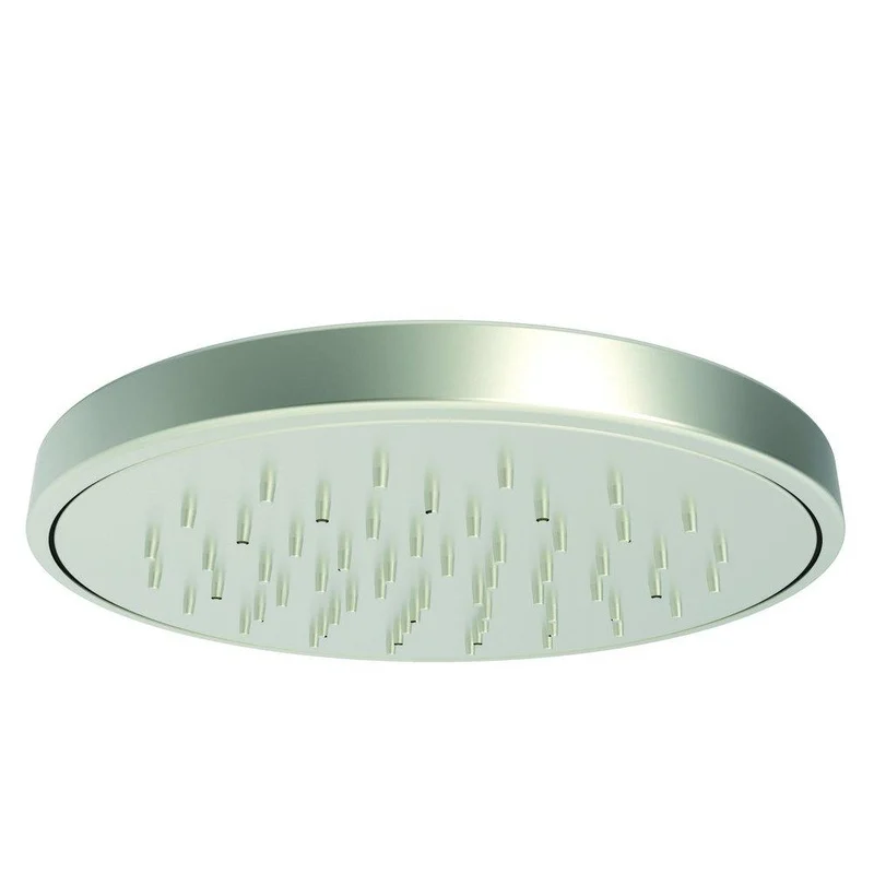 Newport Brass Contemporary Single Function Showerhead in Satin Nickel – PVD | Ferguson
