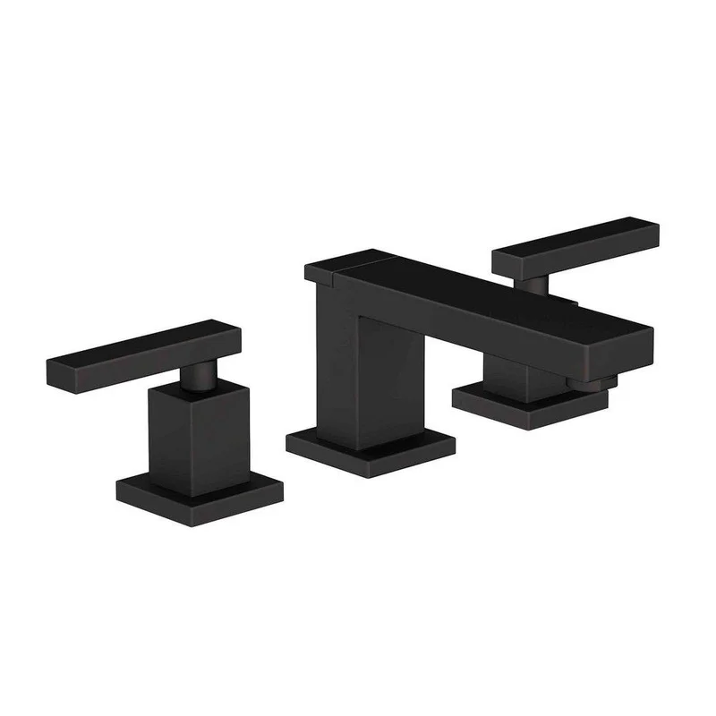 Newport Brass Skylar Two Handle Widespread Bathroom Sink Faucet in Flat Black | Ferguson