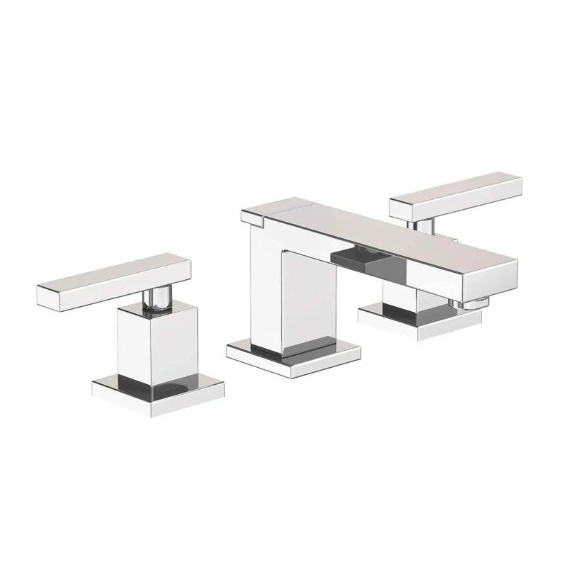 Newport Brass Skylar Two Handle Widespread Bathroom Sink Faucet in Polished Chrome | Ferguson