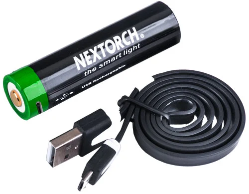 NEXTORCH 18650 USB TYPE C BATTERY