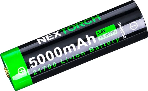 NEXTORCH 21700 USB TYPE C BATTERY