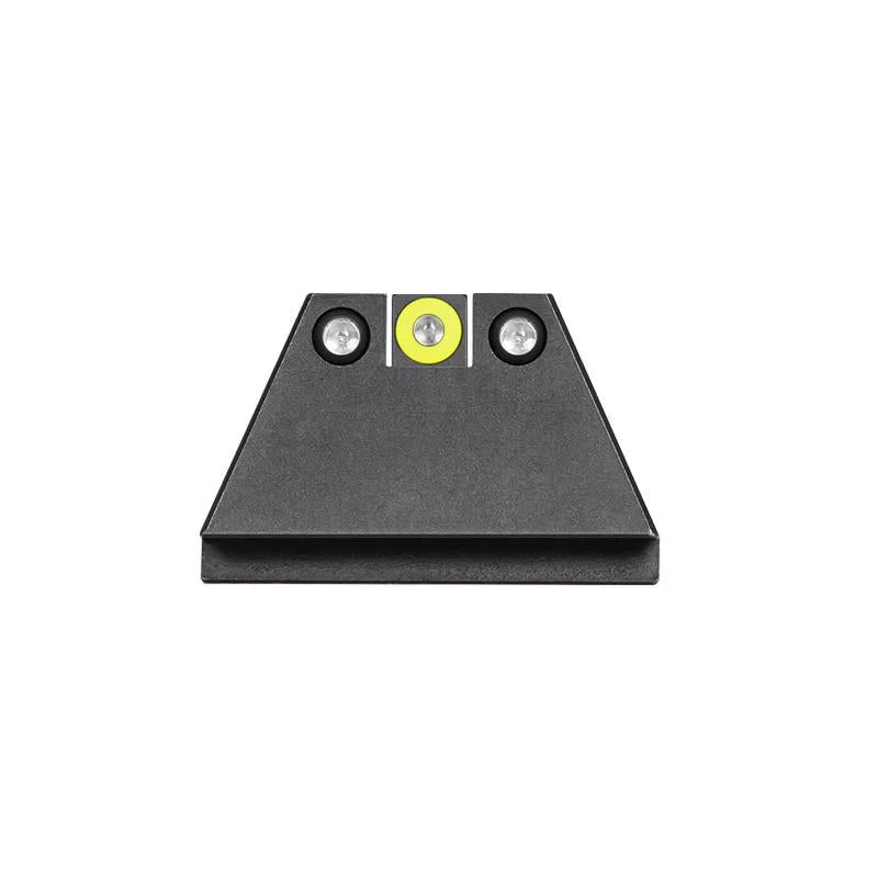 Night Fision Suppressor Height Night Sight Set Yellow Front Black Rear for Glock