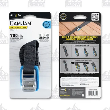 Nite Ize Cam Jam Tie Down Strap NI38790