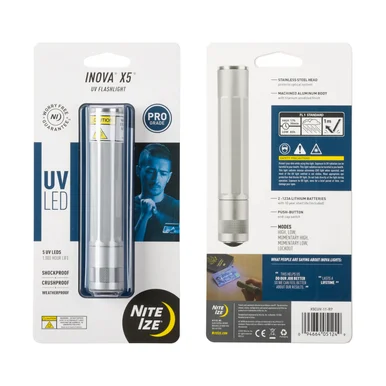 Nite Ize Inova X5 UV LED Flashlight NIX5CUV11R7