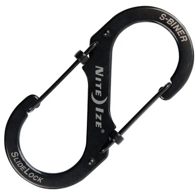 Nite Ize S-Biner Sidelock Black NI02671
