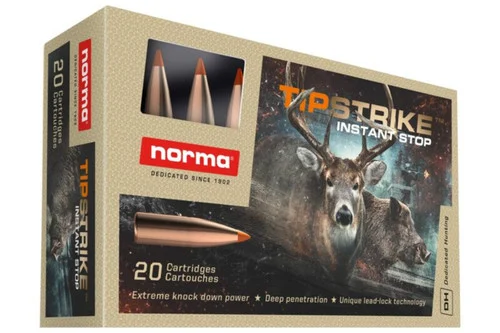 Norma Tipstrike 300 Winchester Short Magnum, 170gr, Polymer Tip, 20rd Box