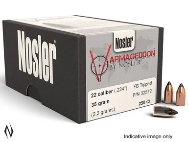 NOSLER 224 35GR TIP VARMAGEDDON 100PK
