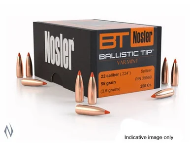 NOSLER 224 50GR BALLISTIC TIP 1000PK