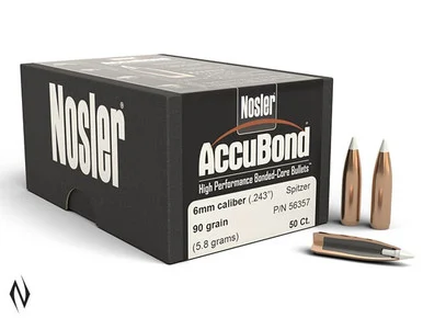 NOSLER 243 90GR ACCUBOND 50PK