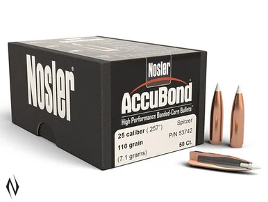 NOSLER 257 110GR SP ACCUBOND 50PK