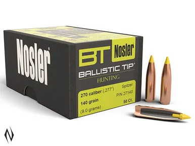 NOSLER 270 140GR BALLISTIC TIP 50PK