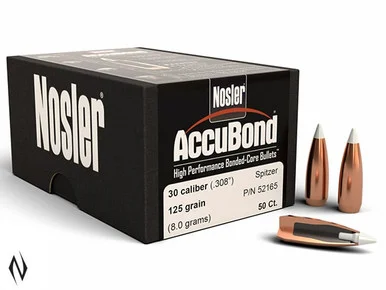 NOSLER 308 125GR ACCUBOND 50PK