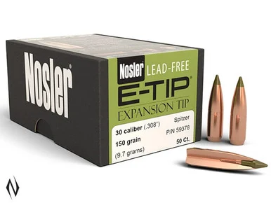 NOSLER 308 150GR SP E-TIP 50PK