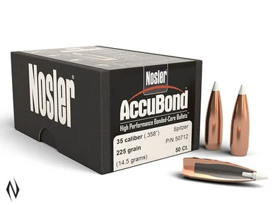 NOSLER 358 225GR ACCUBOND 50PK