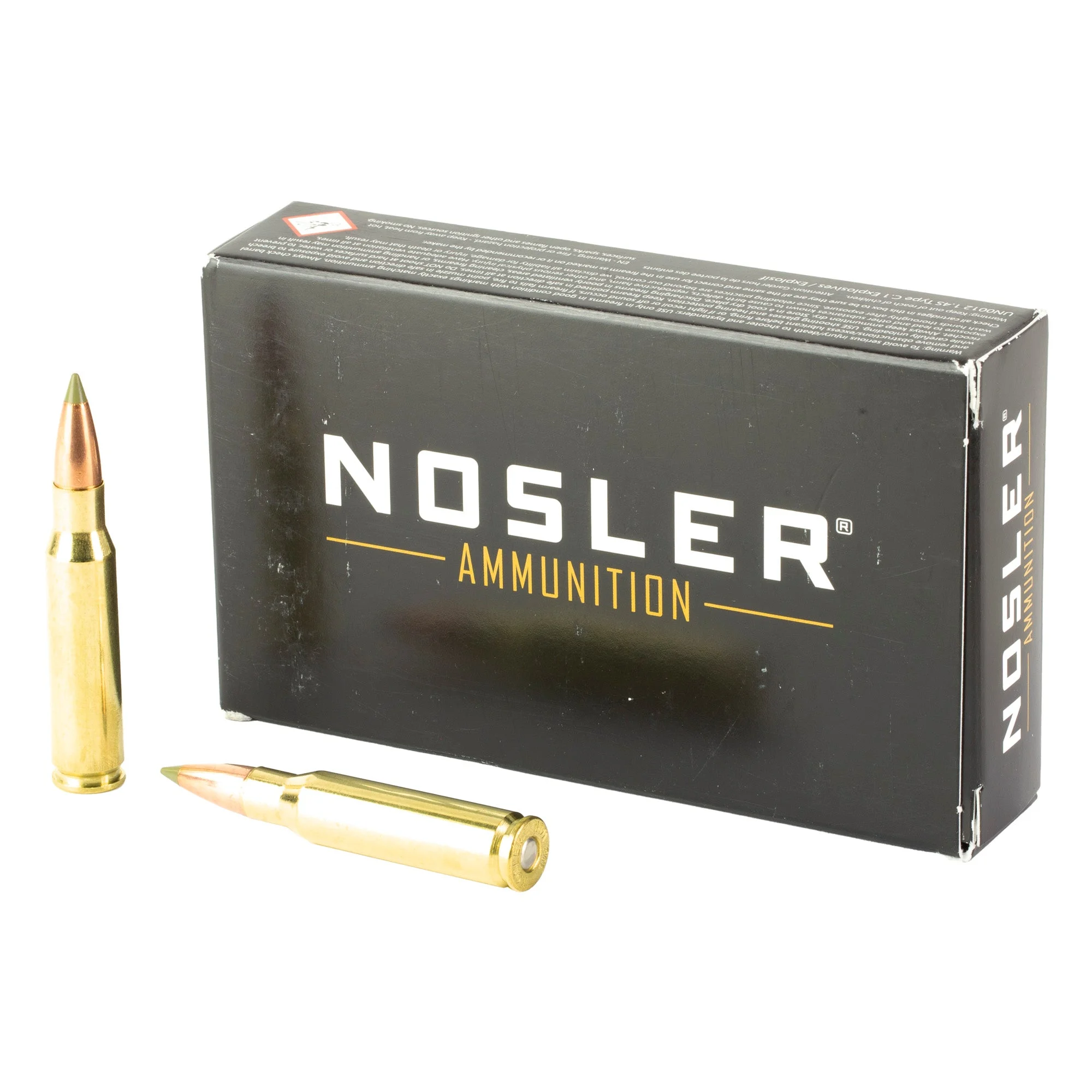 Nosler 40035 Expansion Tip E-Tip Lead-Free168 Grain .308 Win / 7.62x51mm