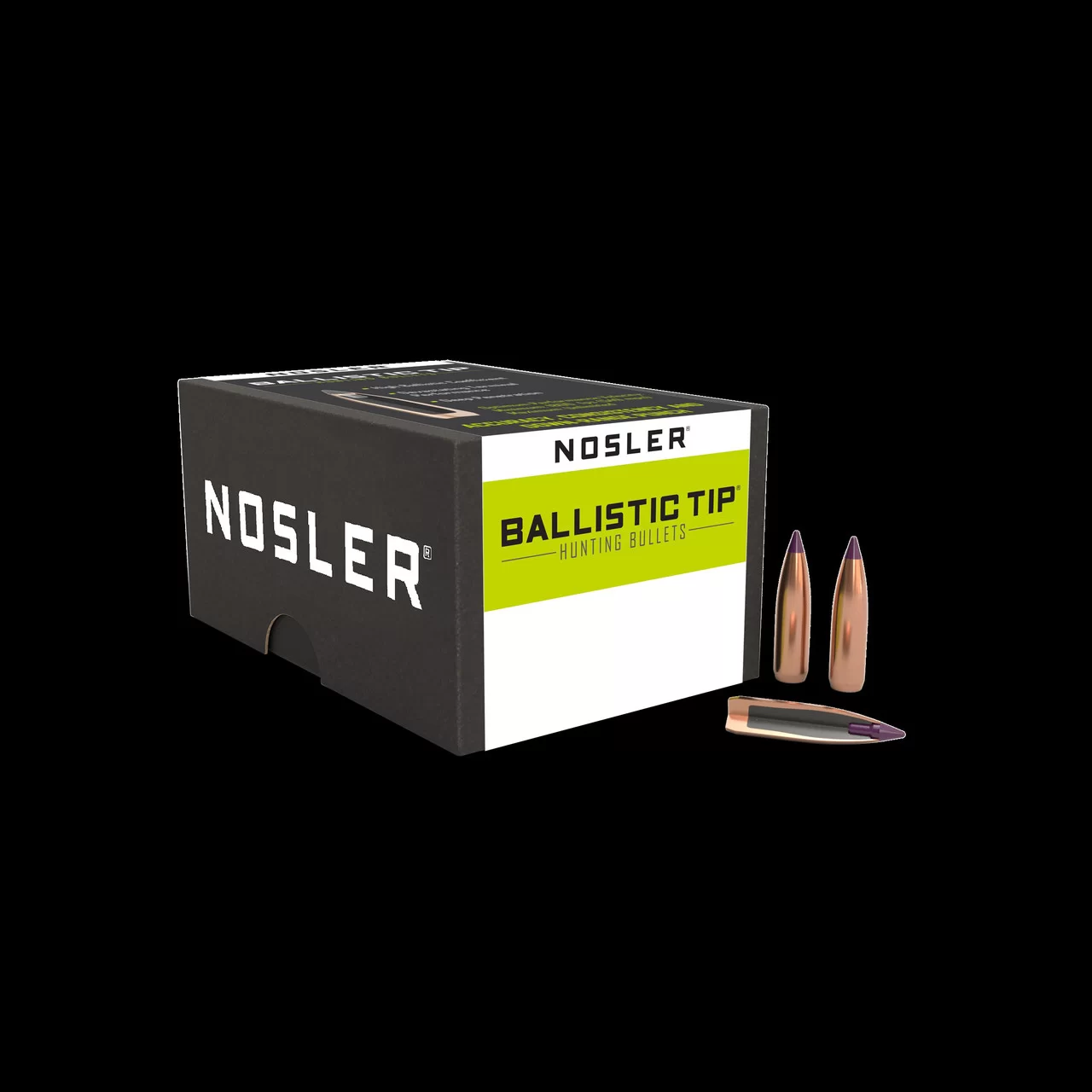 Nosler 45 Caliber (0.458″) 300gr Ballistic Tip Hunting (50 ct)
