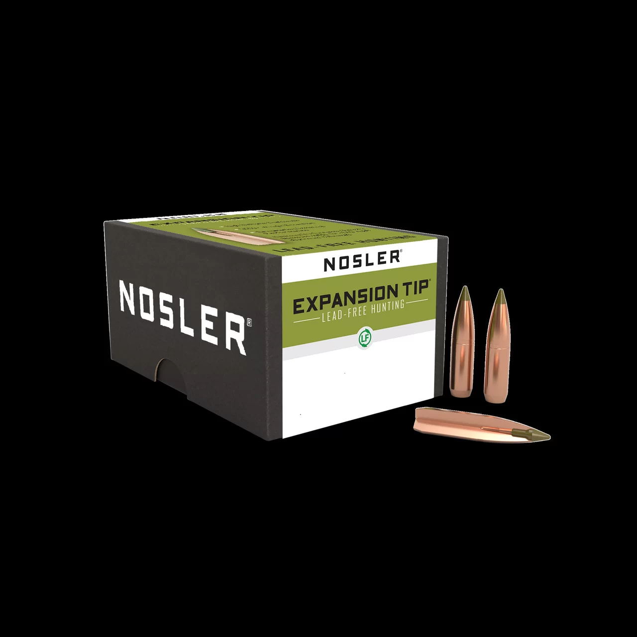 Nosler 6.5MM Caliber (0.264″) 120gr Expansion Tip (Lead Free) (50ct)